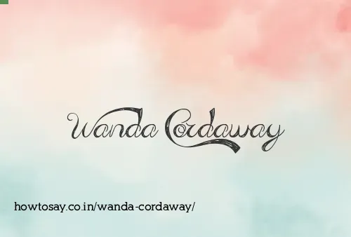 Wanda Cordaway