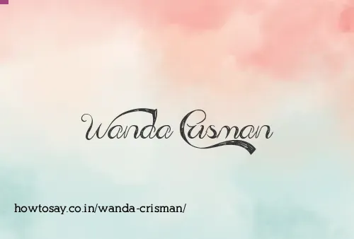Wanda Crisman