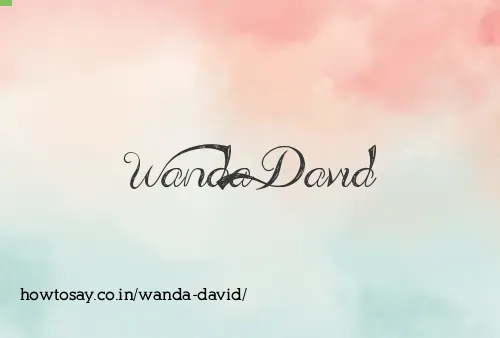 Wanda David