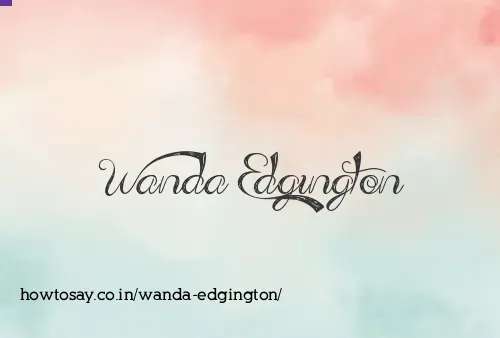 Wanda Edgington