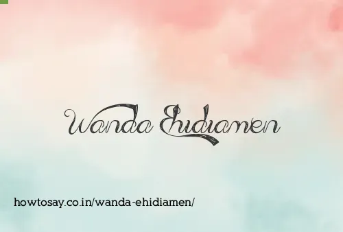 Wanda Ehidiamen