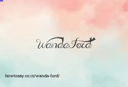 Wanda Ford