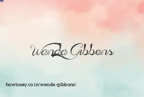 Wanda Gibbons