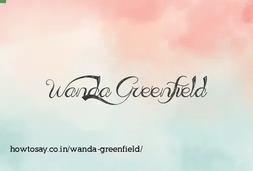Wanda Greenfield
