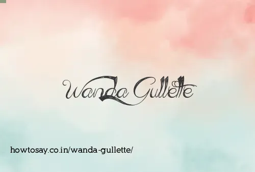 Wanda Gullette