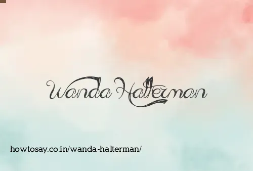 Wanda Halterman