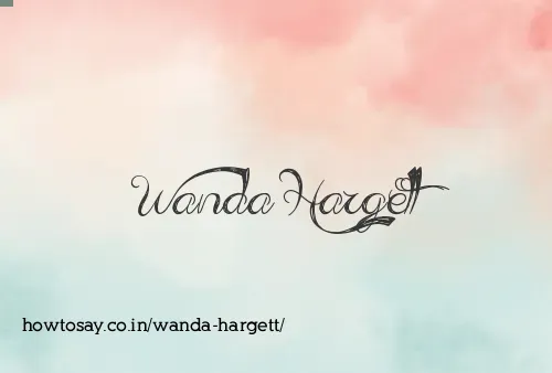 Wanda Hargett