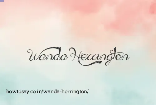 Wanda Herrington