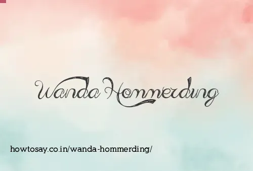 Wanda Hommerding