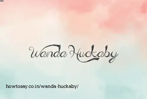 Wanda Huckaby