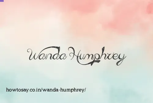 Wanda Humphrey