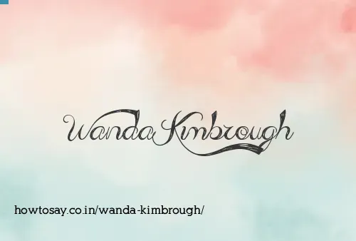 Wanda Kimbrough