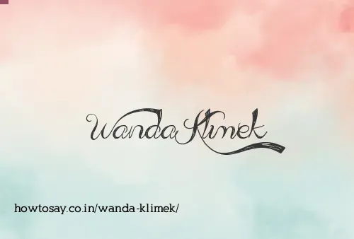 Wanda Klimek