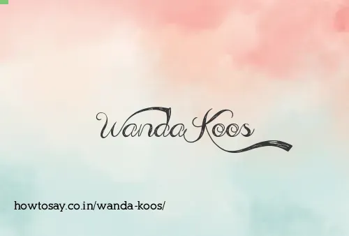 Wanda Koos