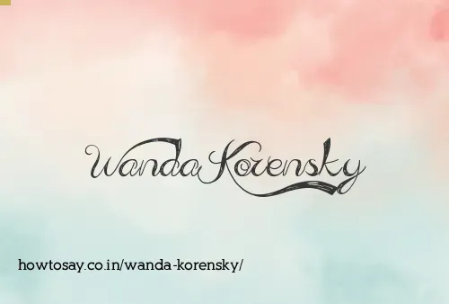Wanda Korensky