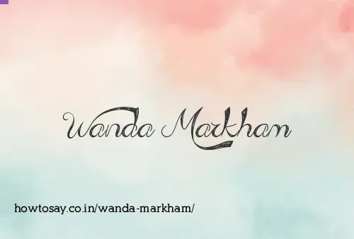 Wanda Markham