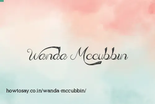 Wanda Mccubbin