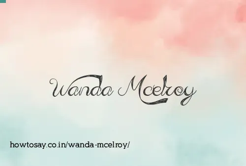 Wanda Mcelroy