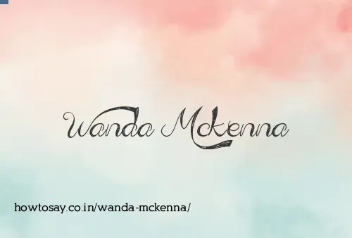 Wanda Mckenna