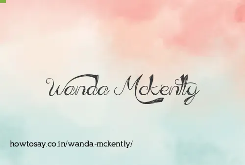 Wanda Mckently