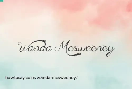 Wanda Mcsweeney