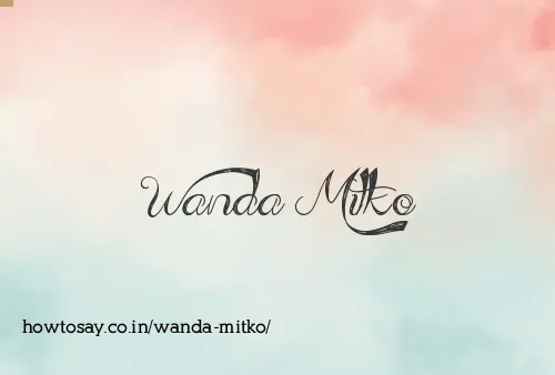 Wanda Mitko