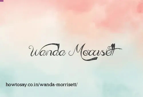 Wanda Morrisett