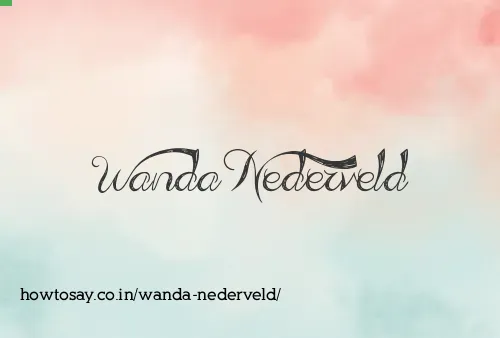 Wanda Nederveld