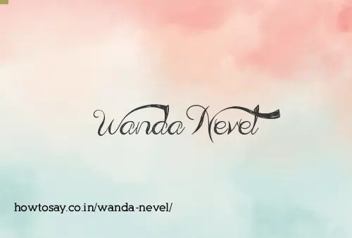 Wanda Nevel