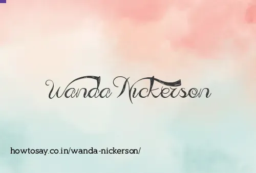 Wanda Nickerson