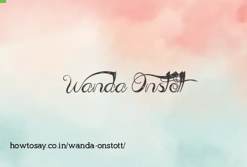 Wanda Onstott