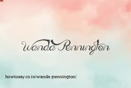Wanda Pennington