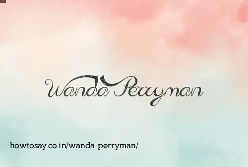 Wanda Perryman