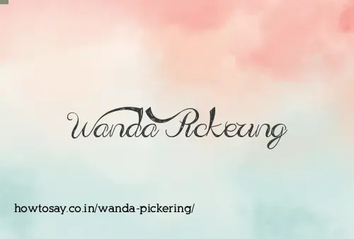 Wanda Pickering
