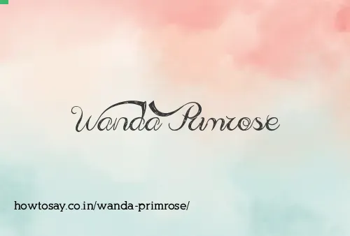 Wanda Primrose