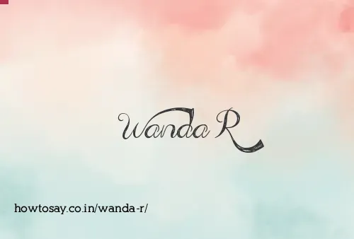 Wanda R