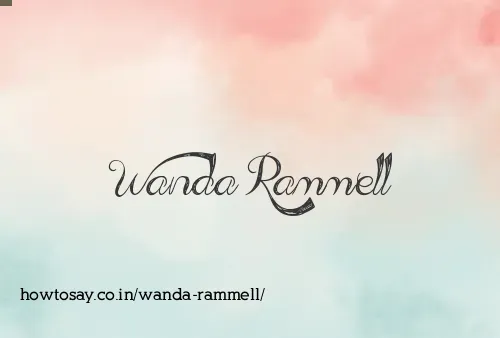 Wanda Rammell