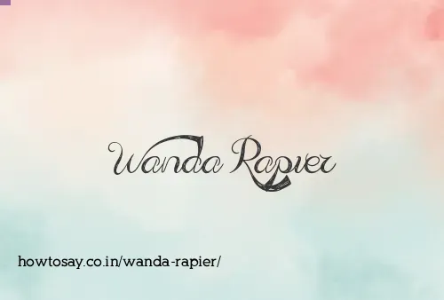 Wanda Rapier