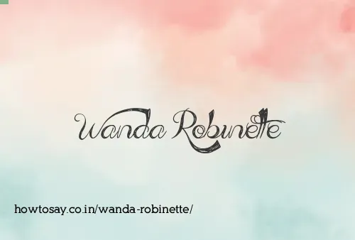 Wanda Robinette
