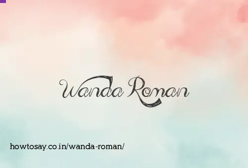 Wanda Roman