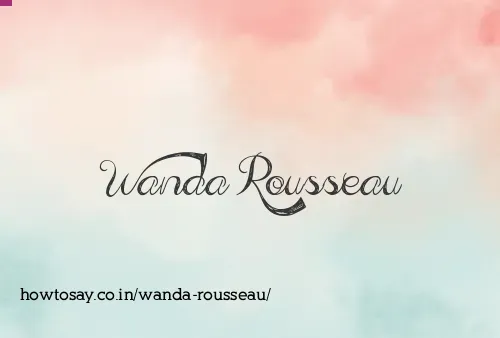 Wanda Rousseau