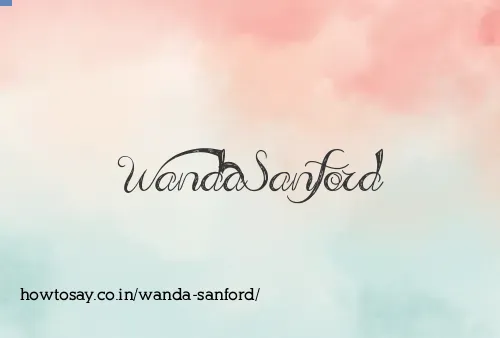 Wanda Sanford