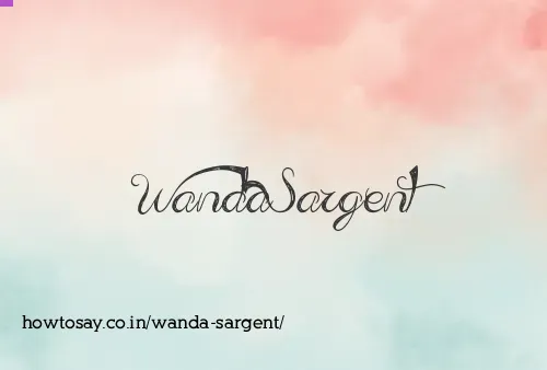 Wanda Sargent