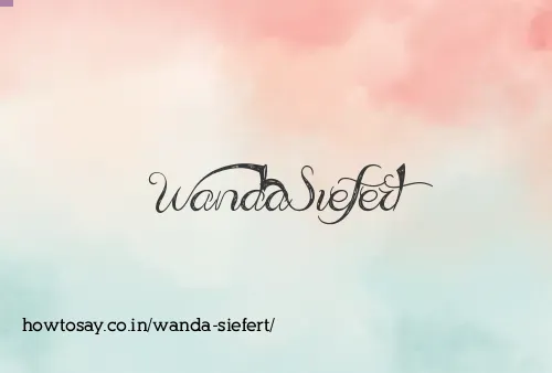 Wanda Siefert