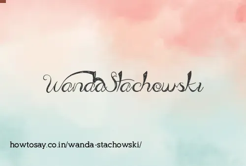 Wanda Stachowski