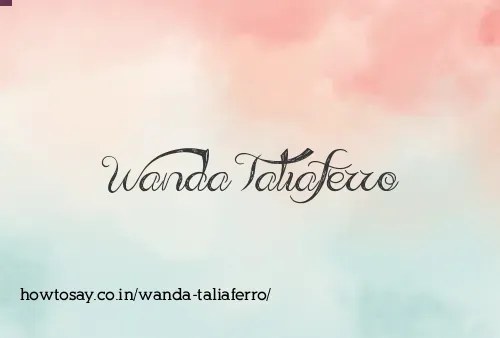 Wanda Taliaferro
