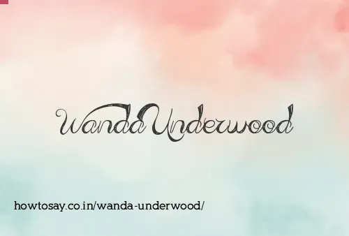 Wanda Underwood