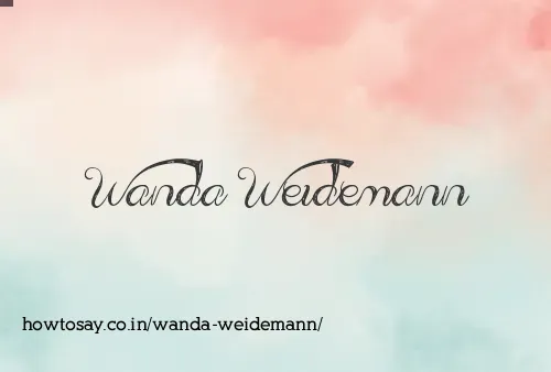 Wanda Weidemann