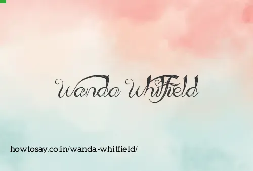 Wanda Whitfield
