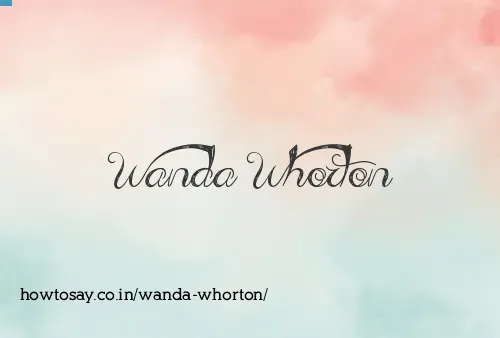 Wanda Whorton